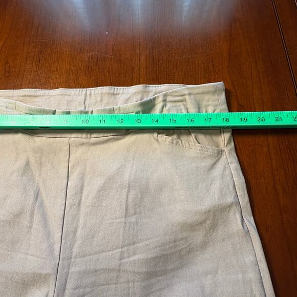 Lauren & Riley Beige Shorts Size 2X - Picture 3 of 5